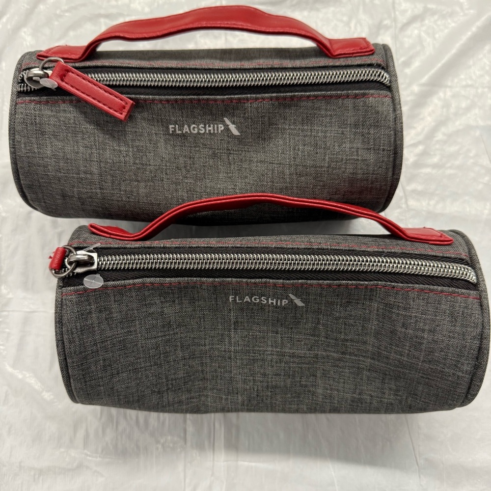 MAKE AN OFFER! Two American Airlines first class amenity kits